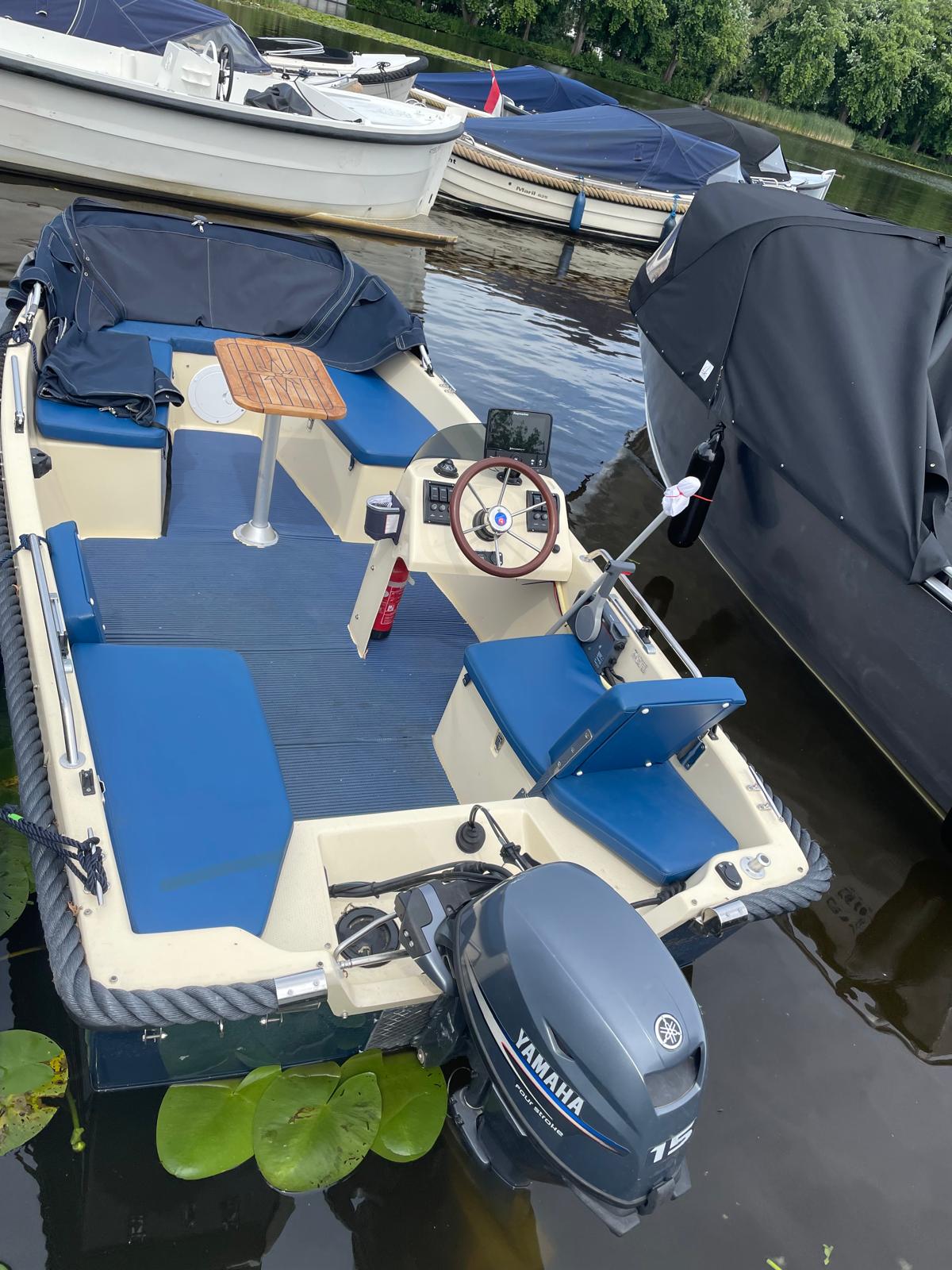 console boot kap kussens yamaha visboot