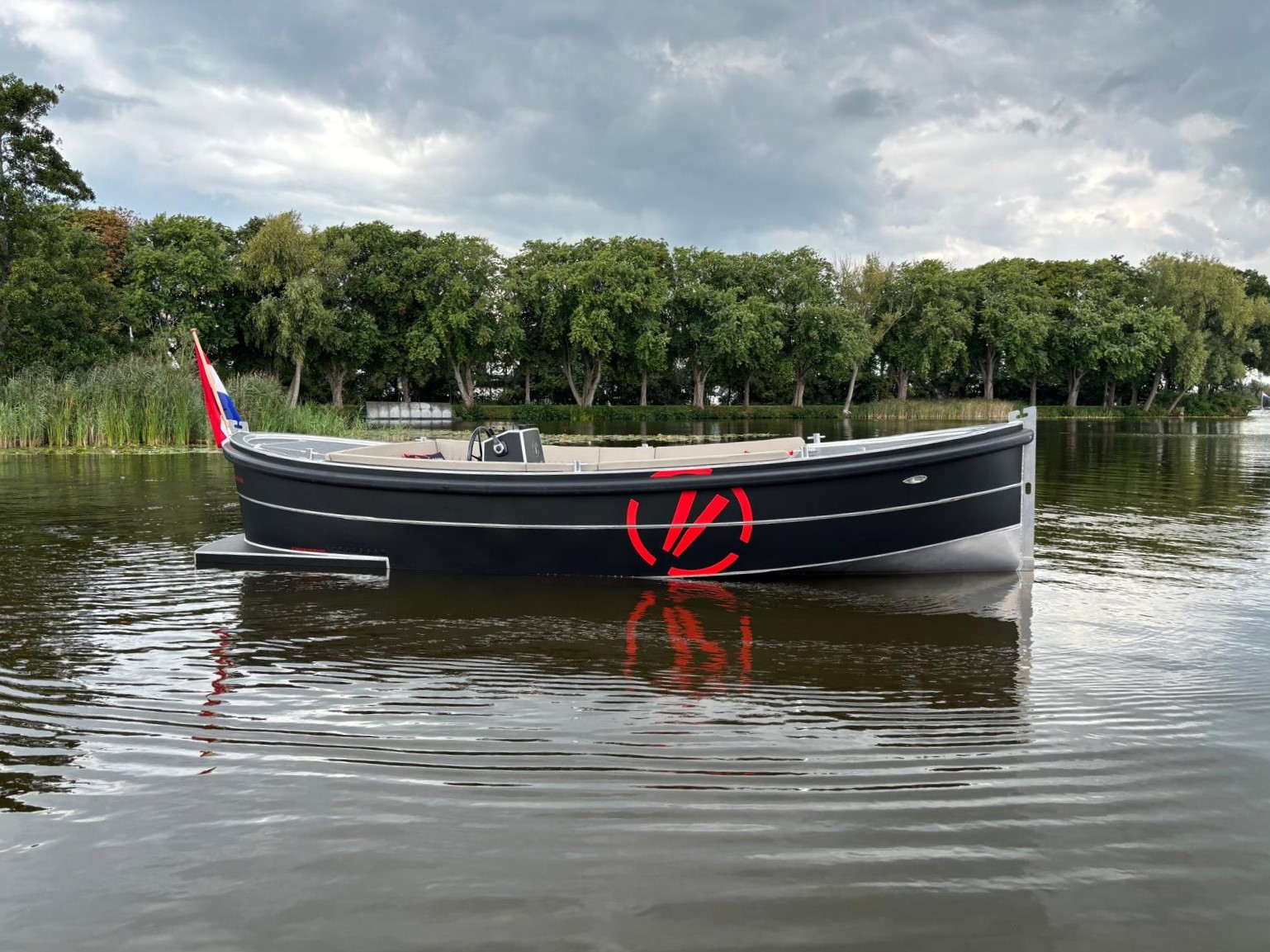 van Vossen 700 sloep tender boot aluminium