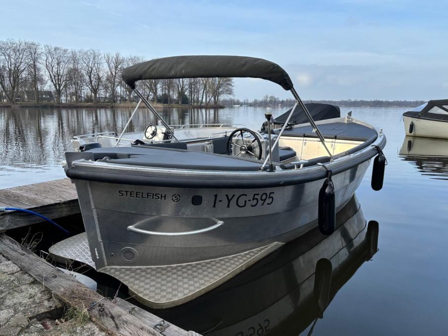 Steelfish 670 aluminium occasion suzuki 60pk 3
