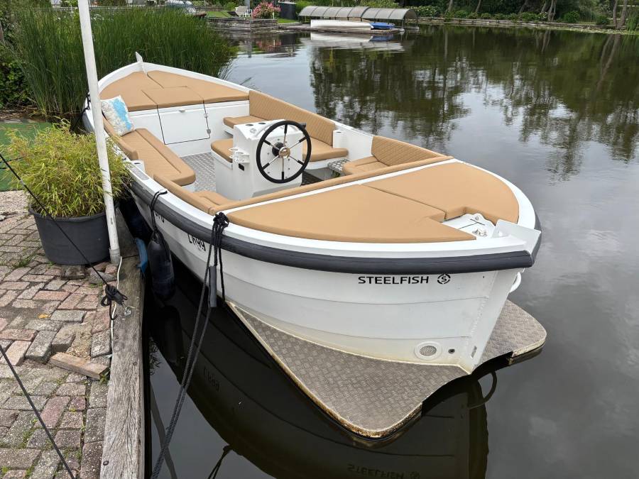 Steelfish 670 aluminium suzuki 60pk te koop 2